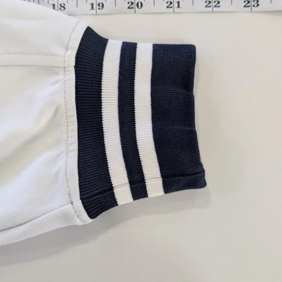 POLO RALPH LAUREN US Open Baseball Jacket Navy White Womens S NWT $298 Varsity - Picture 17 of 17